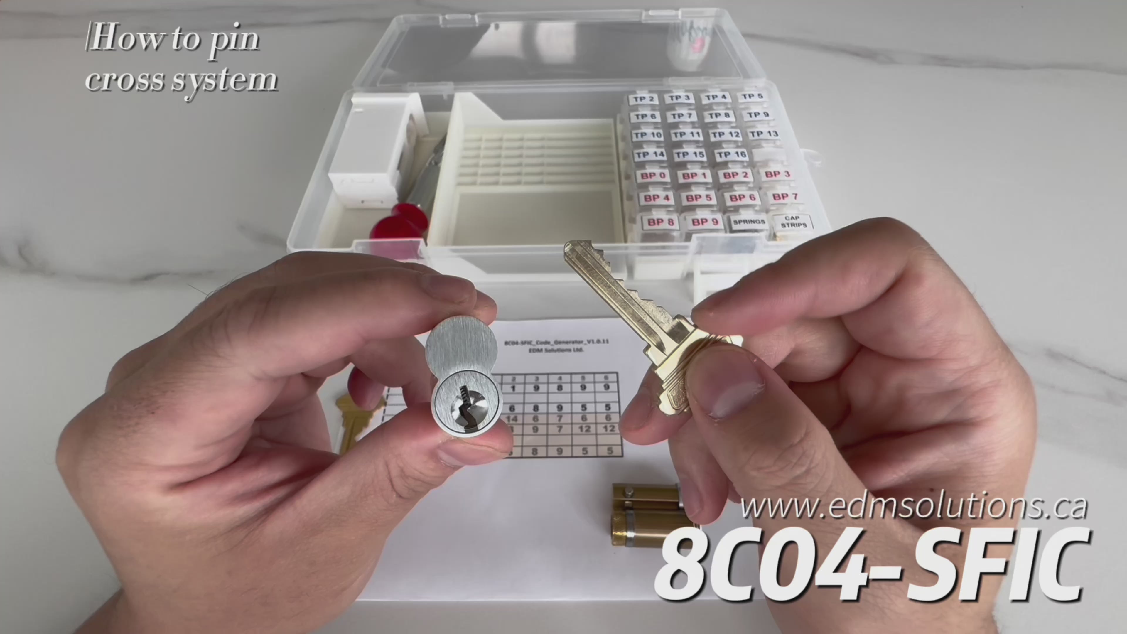 8C04 mini assembly Jig – EDM Solutions Ltd.